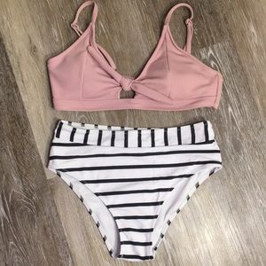 High waisted bikini
